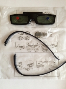 These COULD be 3D glasses - if they were made up!